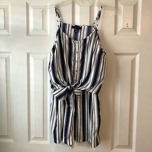 Atmosphere Striped Romper